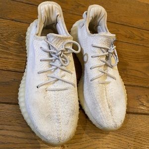 adidas Yeezy Boost 350 V2 Cream White/Triple White Size 10- no original box/used